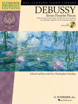 Claude Debussy: Claude Debussy - Seven Favorite Pieces Product Image