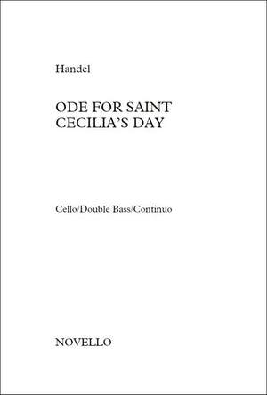 Georg Friedrich Händel: Ode For Saint Cecilia's Day