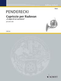 Penderecki, K: Capriccio per Radovan