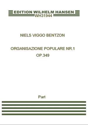Niels Viggo Bentzon: Organisazione Populare Nr.1 Op. 349