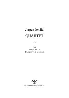 Jorgen Jersild: Quartet