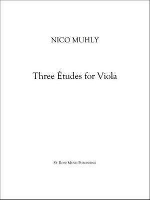 Nico Muhly: Three Études For Viola