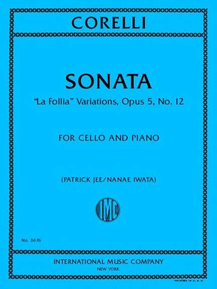 Corelli, A: Sonata op.5/12