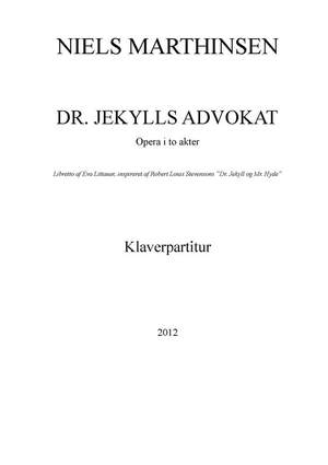 Niels Marthinsen: Dr. Jekylls Advokat
