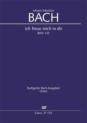 Bach, Johann Sebastian: Ich freue mich in dir