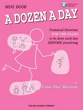 A Dozen a Day Mini Book - Book/Audio