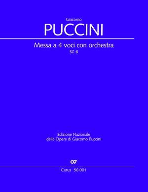 New Puccini Edition, vol. III/2: Messa a 4 voci con orchestra