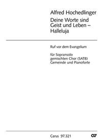 Hochedlinger, Alfred: Deine Worte sind Geist und Leben – Halleluja