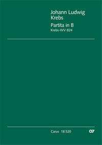 Krebs, Johann Ludwig: Partita in B flat Major