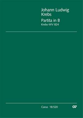Krebs, Johann Ludwig: Partita in B flat Major