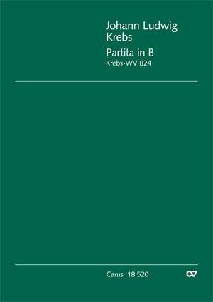 Krebs, Johann Ludwig: Partita in B flat Major