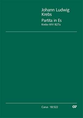 Krebs, Johann Ludwig: Partita in E flat Major