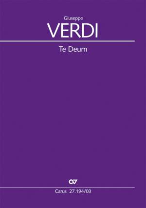 Verdi, Giuseppe: Te Deum