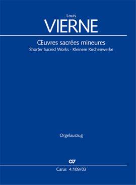 Vierne, Louis: Shorter Sacred Works