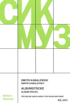 Kabalevsky, D: Albumstücke