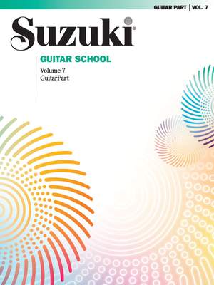 Suzuki Guitar School Guitar Part, Volume 7