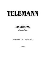 Georg Philipp Telemann: Six Sonatas in Canon Form Product Image