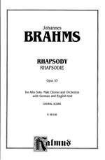 Johannes Brahms: Alto Rhapsody, Op. 53 Product Image