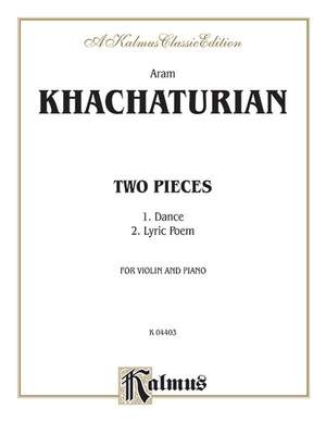 Aram Khachaturian: Two Pieces