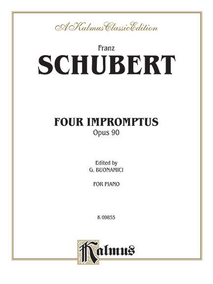 Franz Schubert: Four Impromptus, Op. 90