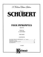Franz Schubert: Four Impromptus, Op. 90 Product Image