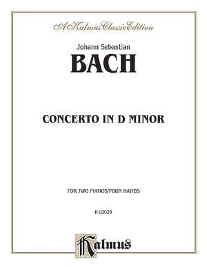 Johann Sebastian Bach: Piano Concerto in D Minor