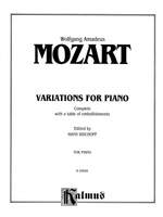Wolfgang Amadeus Mozart: Variations, Complete Product Image
