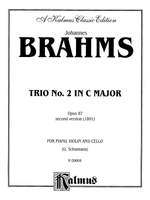 Johannes Brahms: Trio in C Major, Op. 87 Product Image