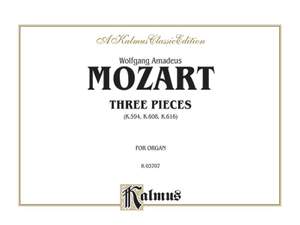 Wolfgang Amadeus Mozart: Three Pieces