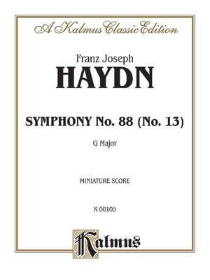 Franz Joseph Haydn: Symphony No. 88 in G Major