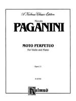 Niccolò Paganini: Moto Perpetuo, Op. 11 Product Image