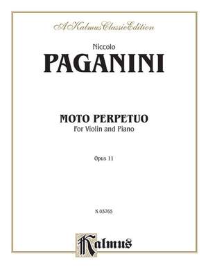Niccolò Paganini: Moto Perpetuo, Op. 11
