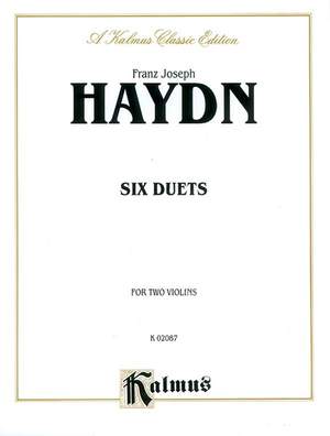 Franz Joseph Haydn: Six Duets