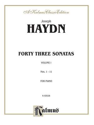 Franz Joseph Haydn: Sonatas, Volume I