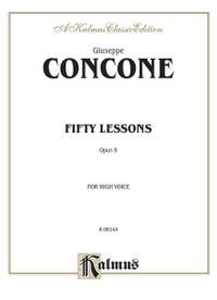 Giuseppe Concone: Fifty Lessons, Op. 9