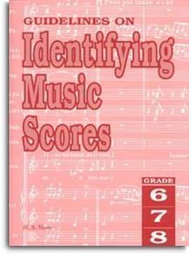 Guidelines on Identifying Music Scores
