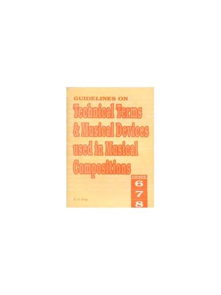Guidelines on Technical Terms Grades 6-8