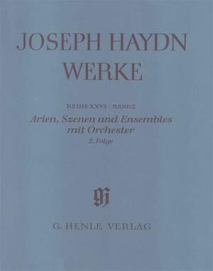 Haydn, J: Arias and Scenes with Orchestra Series 26, Volume 2