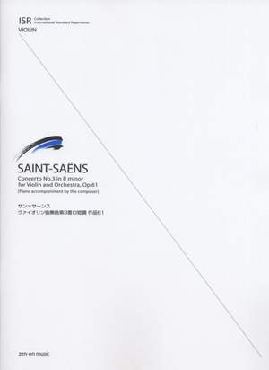 Saint-Saëns, C: Concerto no. 3 in B minor op. 61