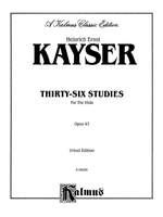 Heinrich Ernst Kayser: Thirty-six Studies, Op. 43 Product Image