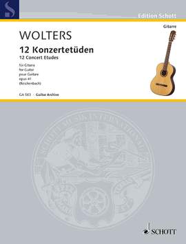 Wolters, B: 12 Konzertetüden op. 41