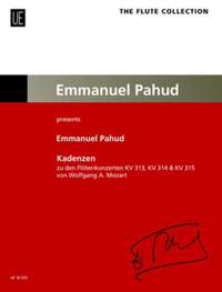 Pahud Emmanuel: Cadenzas to the Flute Concertos KV 313, KV 314, KV 315