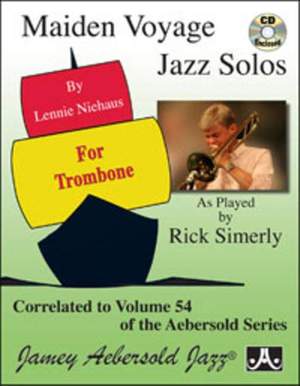 Niehaus, Lennie: Maiden Voyage Jazz Solos (trombone/CD)
