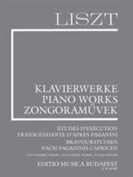 Liszt: Études d'exécution transcendante d'apres Paganini and other works (paperback)