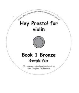 Hey Presto! For Violin, Book 1 CD