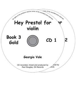 Hey Presto! For Violin, Book 3 CDs