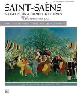 Camille Saint-Saëns: Variations on a Theme of Beethoven, Op. 35