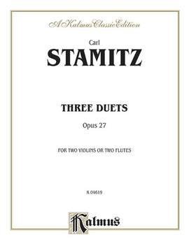 Stamitz: Three Duets, Op. 27