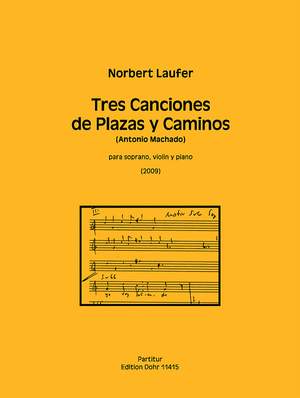 Laufer, N: Tres Canciones de Plazas y Caminos
