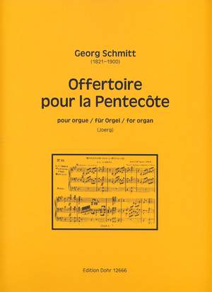 Schmitt, G: Offertoire pour la Pentecote